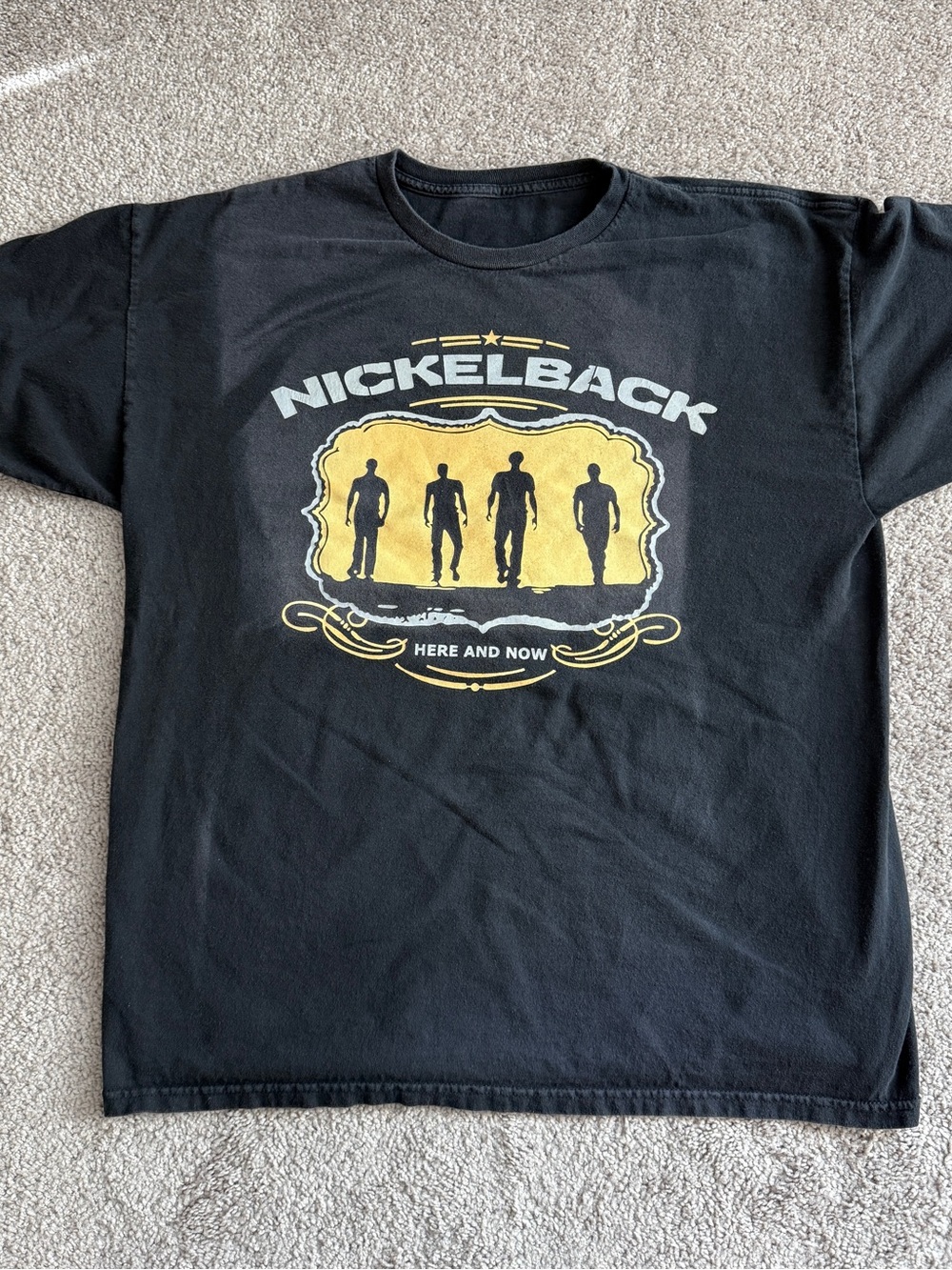 Nickelback Here and Now Tour 2012 Concert T-Shirt / Size XL